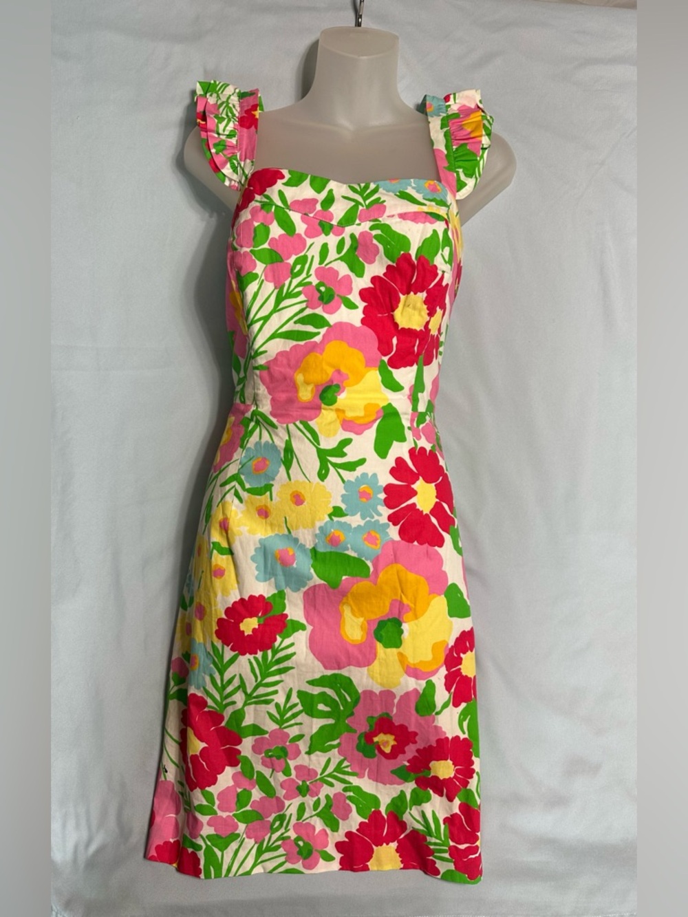 Lilly Pulitzer Multicolor Floral Dress Size 6